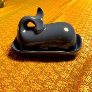 Blue Whale Butter Dish